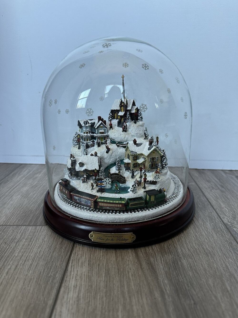 Thomas Kinkade Home For The Holidays Hawthorne Village Masterpiece Edition 2006